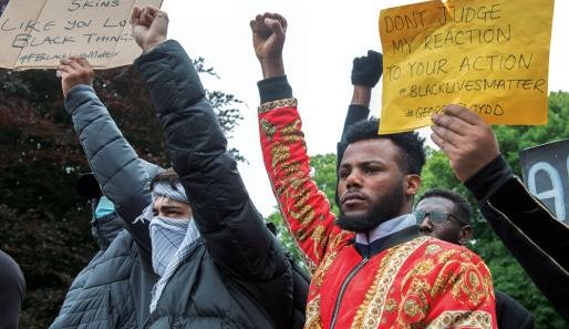 Rali Black Lives Matter, Caerdydd, 6 Mehefin 2020